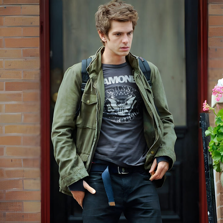 Men's Cargo Jacket | Hidden Hood & Utility Pockets | Sustainable & Versatile | Poly Cotton