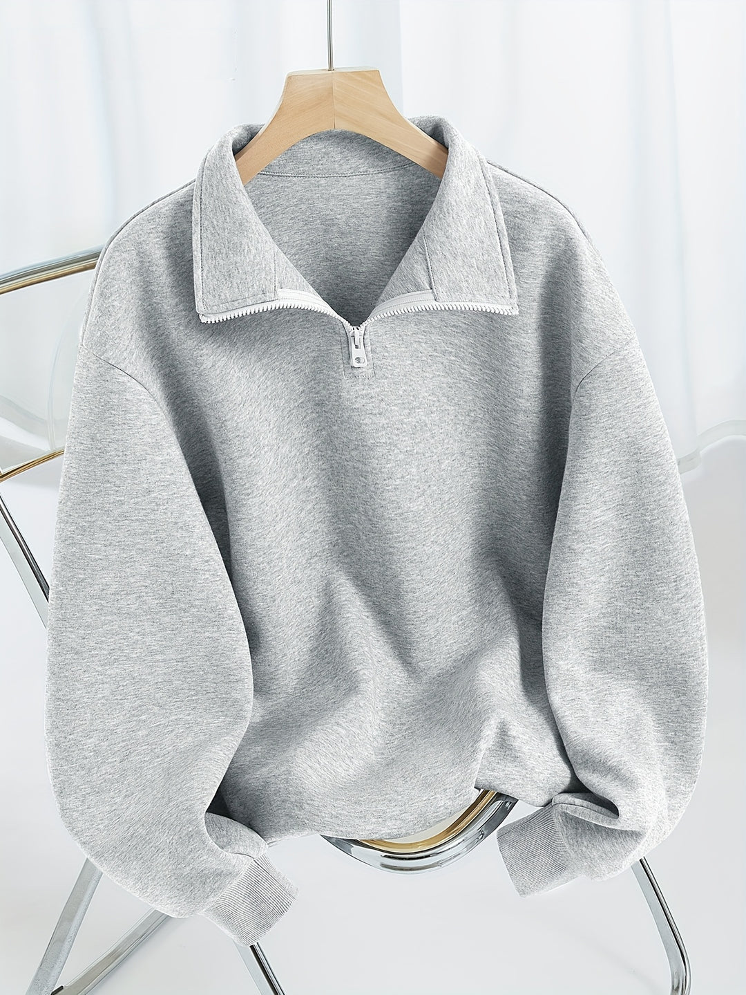 Men’s Casual Sweater | Lightweight & Breathable | Durable Half-Zip