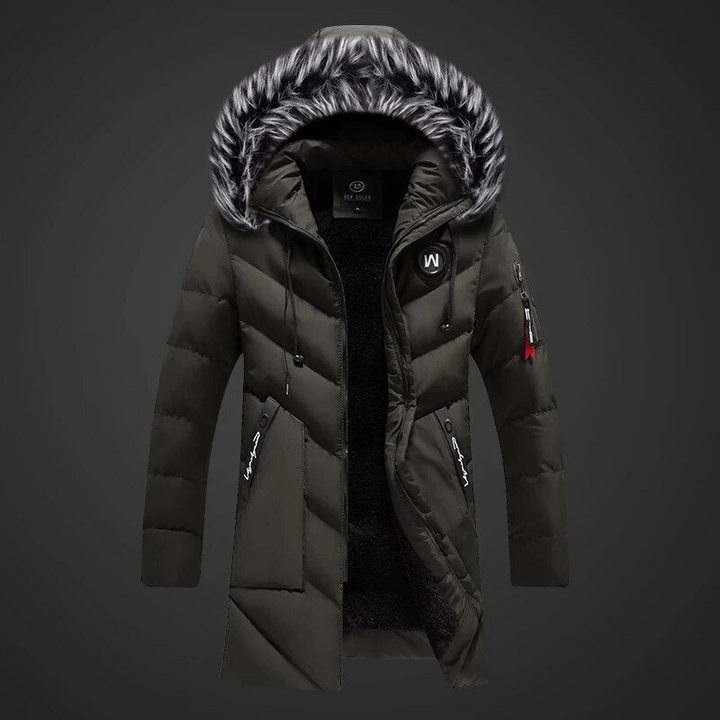 Men’s Winter Jacket | Winter Coat with Hood | Padded Casual Wear