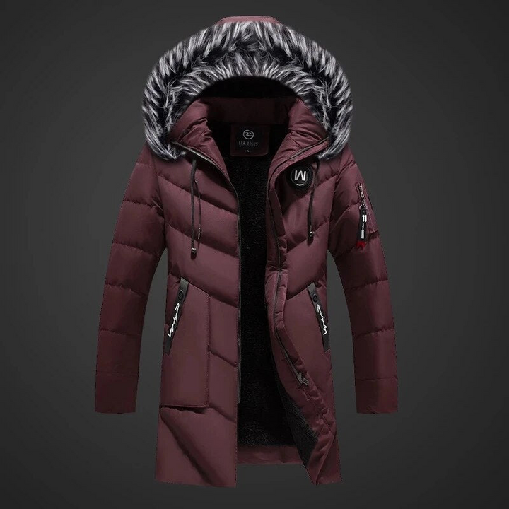 Men’s Winter Jacket | Winter Coat with Hood | Padded Casual Wear