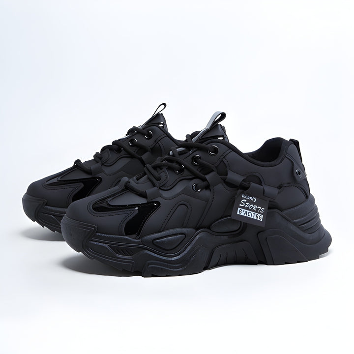 Women’s Chunky Dad Sneakers | Extra Comfortable & Trendy | Thick Sole Design | PU Mesh
