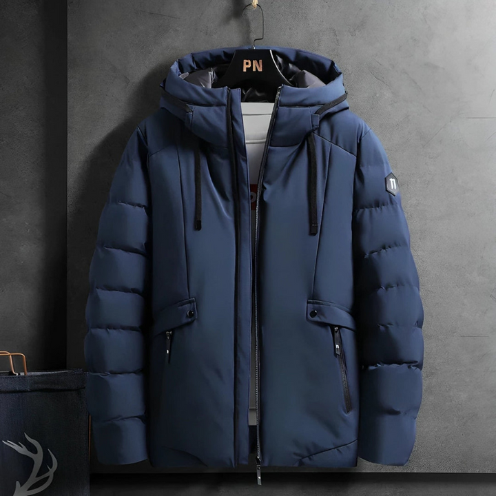 Men’s winter Jacket | Hooded Winter Coat | Casual Thick Lining