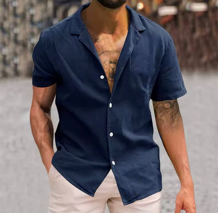 Men's Summer Shirt | Short Sleeves | Stylish Look | Comfortable Fit