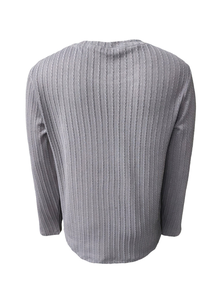 Men’s T-shirt | Slim Fit & Stretch | Long Sleeves | For Autumn & Winter