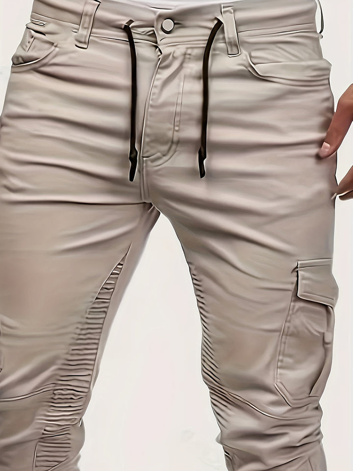 Men's Jogger Jeans | Lightweight Denim | Sporty Design with Drawstring