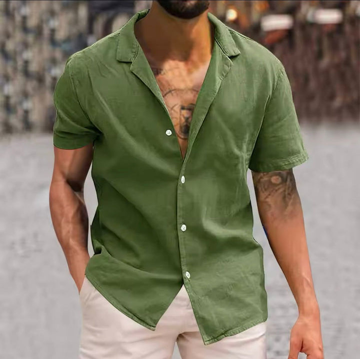 Men's Summer Shirt | Short Sleeves | Stylish Look | Comfortable Fit