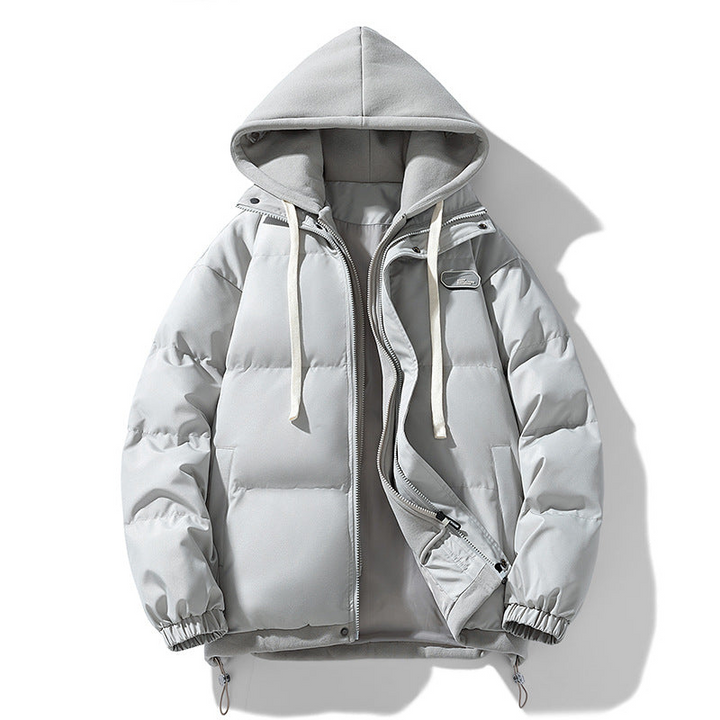 Men's Winter Jacket | Windproof Jacket with Hood | Casual