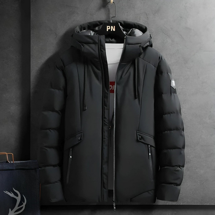 Men’s winter Jacket | Hooded Winter Coat | Casual Thick Lining