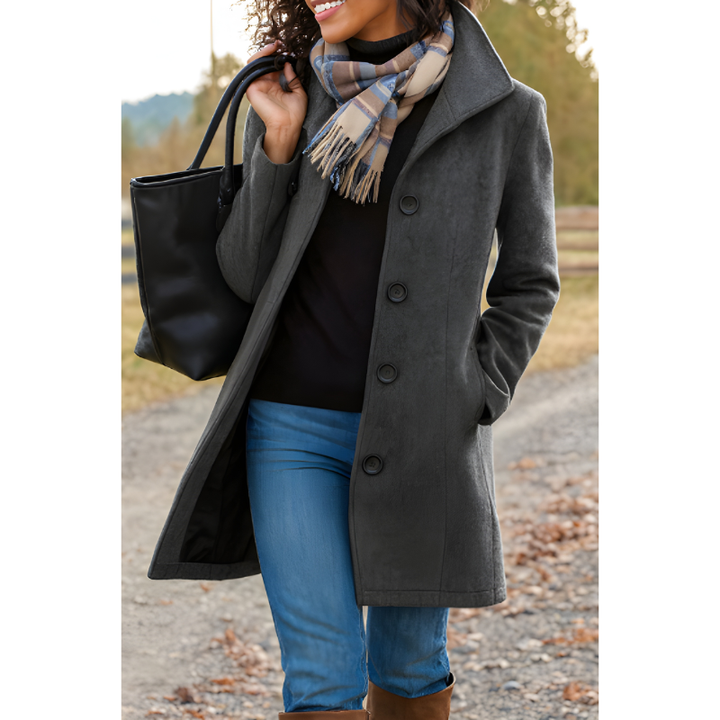Women’s Coat | Long Trench Dresses | Elegant Winter Clothing