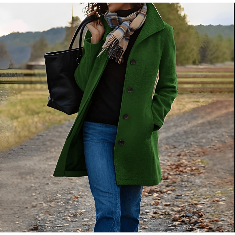 Women’s Coat | Long Trench Dresses | Elegant Winter Clothing