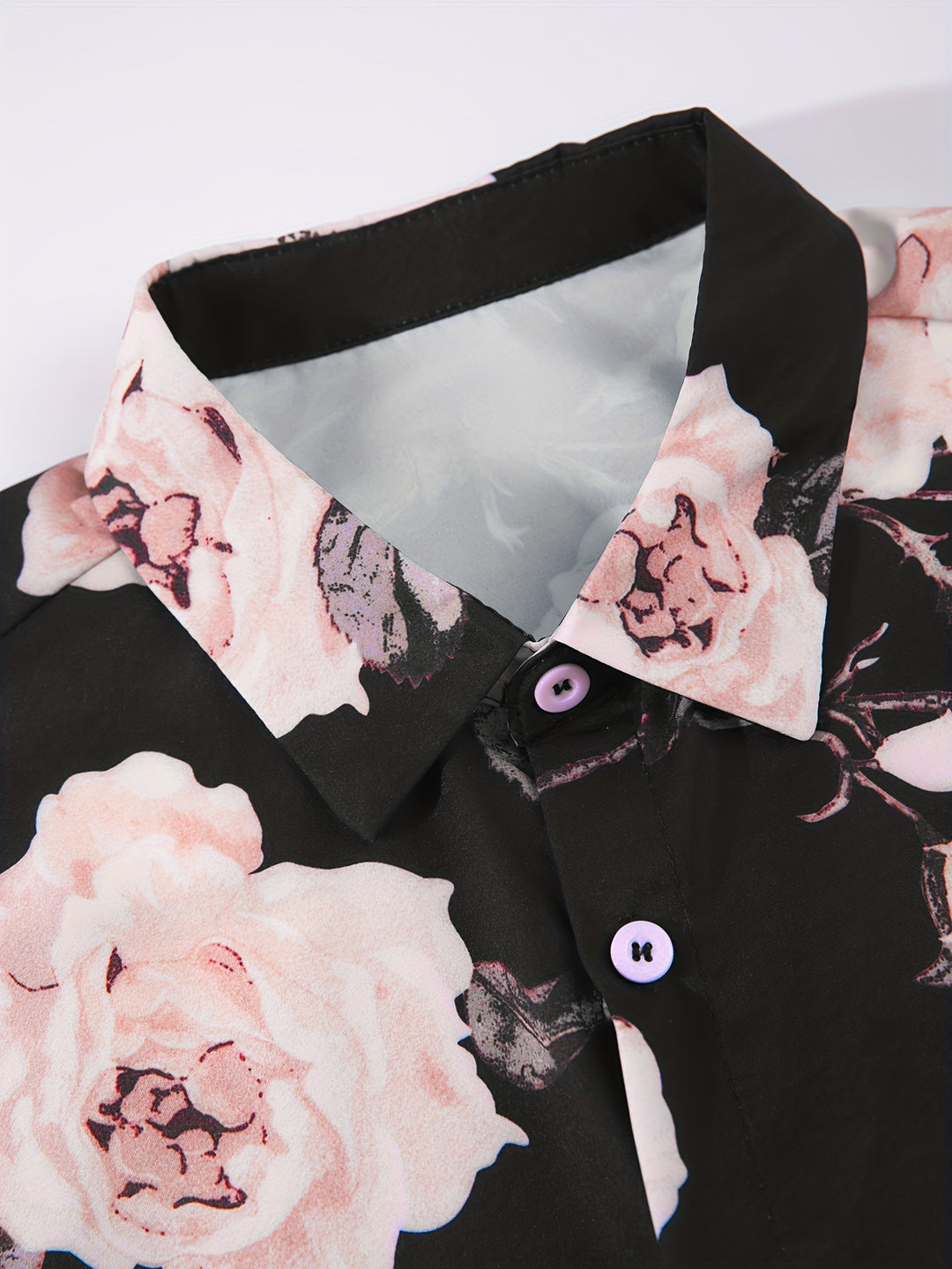 Men’s Summer Set | 2-Piece with Floral Print | Casual & Comfortable | Polyester