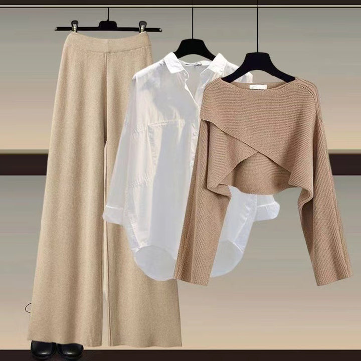 3-piece set for women | comfortable and stylish | polyester-cotton | modern style