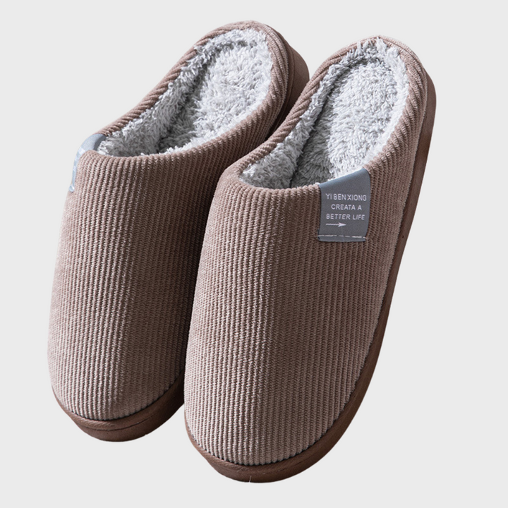 Men’s Slippers | Warm Winter Indoor Shoes | Non-Slip & Soft Comfort