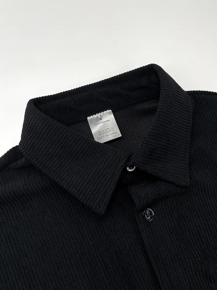 Men's Casual Set | Long Sleeves & Roll Neck | Solid Colour | Spring