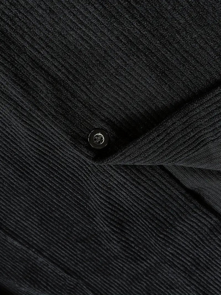 Men's Casual Set | Long Sleeves & Roll Neck | Solid Colour | Spring