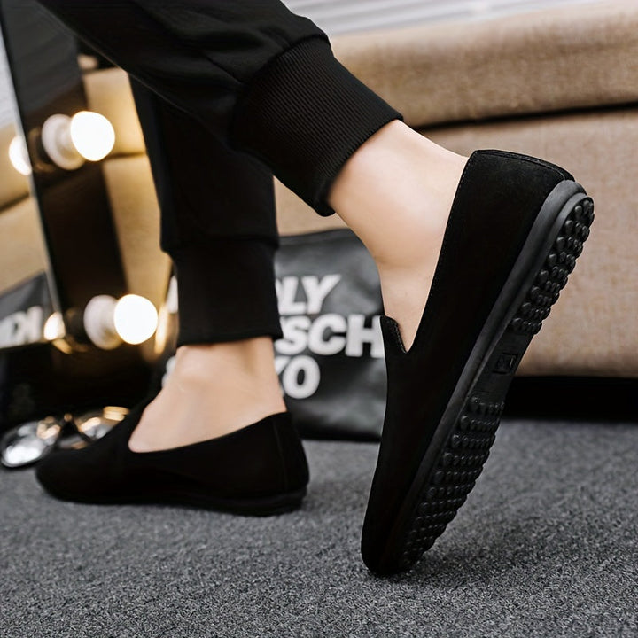 Men's Loafers | Casual Slip-On | Lightweight & Comfortable | Black
