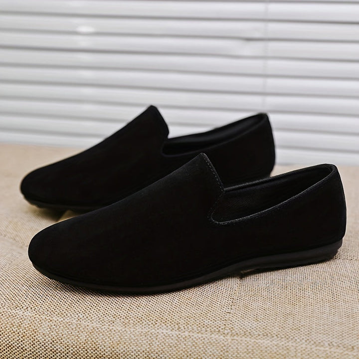 Men's Loafers | Casual Slip-On | Lightweight & Comfortable | Black