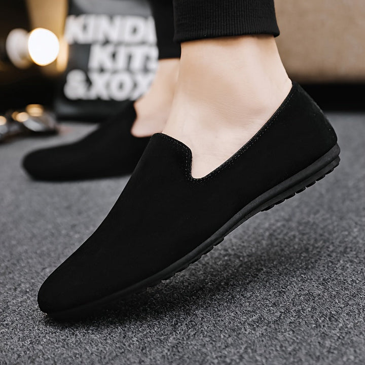 Men's Loafers | Casual Slip-On | Lightweight & Comfortable | Black