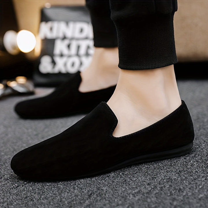 Men's Loafers | Casual Slip-On | Lightweight & Comfortable | Black
