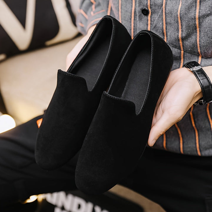 Men's Loafers | Casual Slip-On | Lightweight & Comfortable | Black