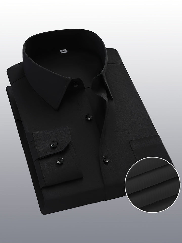 Men's Shirt | Classic & Formal | Solid Colour | Cotton-Polyester Blend