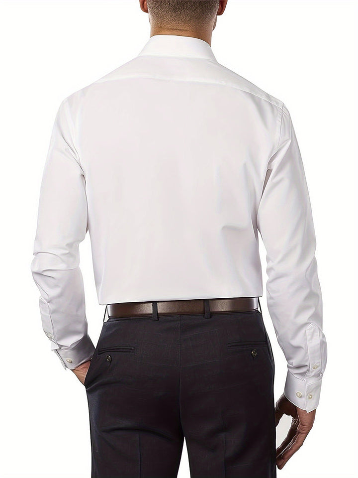 Men's Shirt | Classic & Formal | Solid Colour | Cotton-Polyester Blend