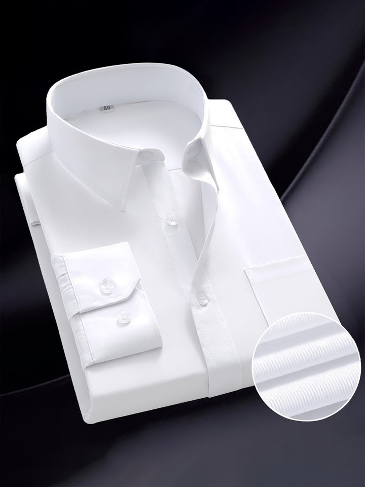 Men's Shirt | Classic & Formal | Solid Colour | Cotton-Polyester Blend