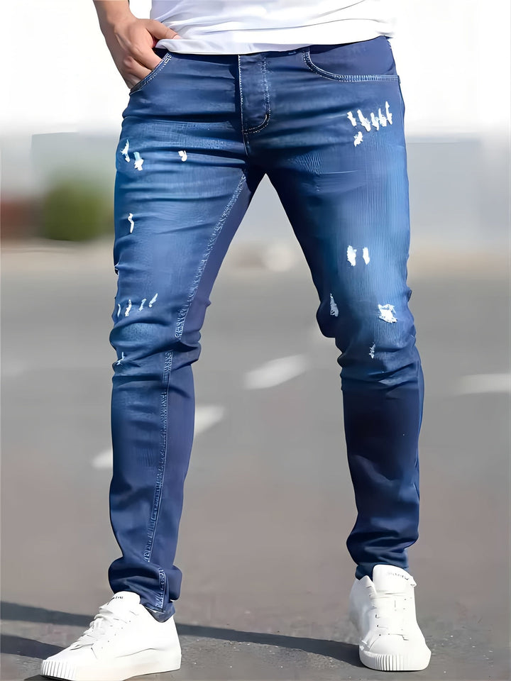 Men's Skinny Jeans | Ripped & Washed Denim | Casual & Comfortable