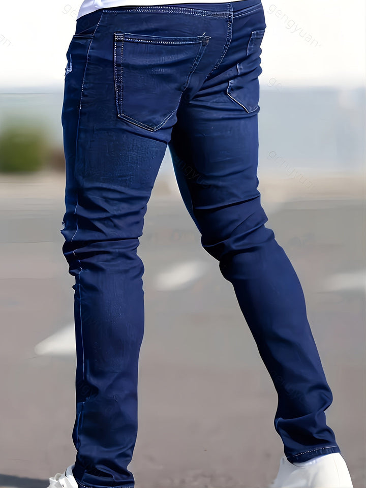 Men's Skinny Jeans | Ripped & Washed Denim | Casual & Comfortable