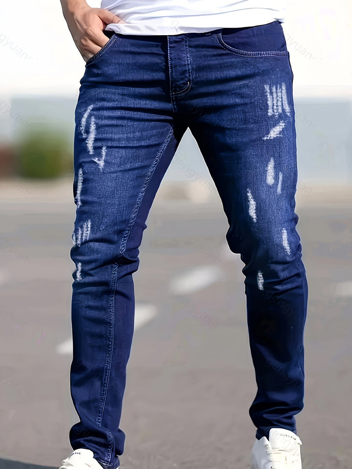 Men's Skinny Jeans | Ripped & Washed Denim | Casual & Comfortable