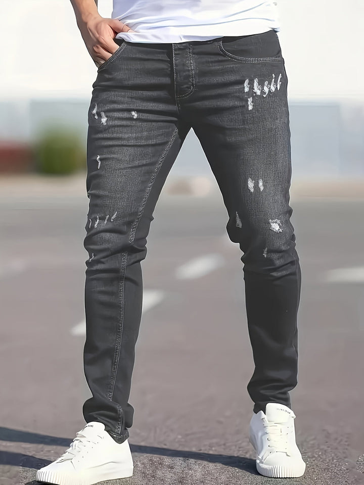Men's Skinny Jeans | Ripped & Washed Denim | Casual & Comfortable