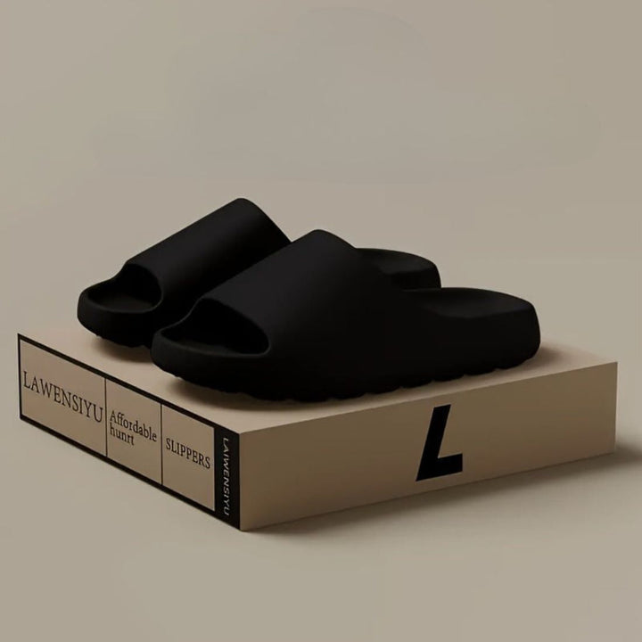 Men's Slippers | Comfortable Slip-On | Non-Slip Sole | Solid Color EVA