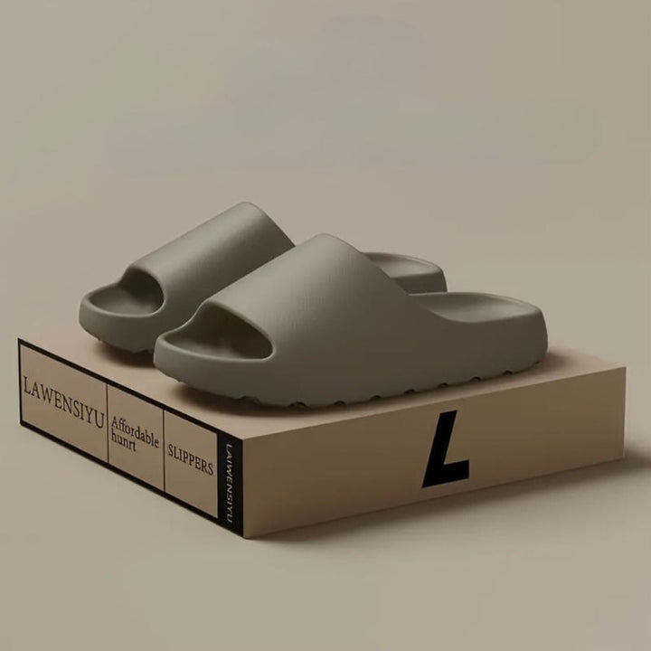 Men's Slippers | Comfortable Slip-On | Non-Slip Sole | Solid Color EVA