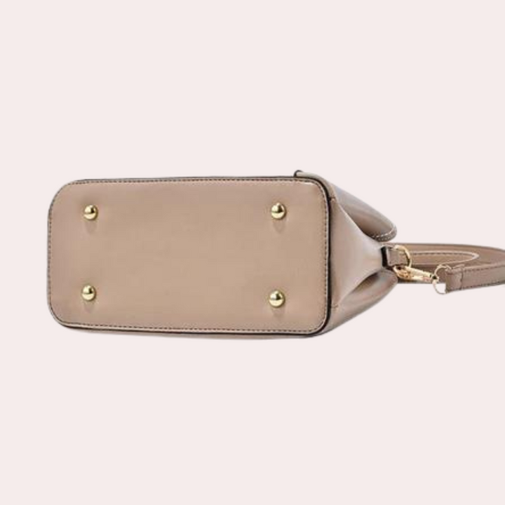 Women's Handbag | Detachable Shoulder Strap | Elegant Patchwork Design | PU Leather
