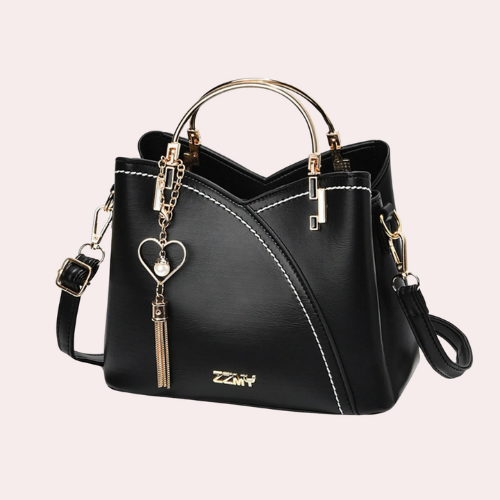 Women's Handbag | Detachable Shoulder Strap | Elegant Patchwork Design | PU Leather