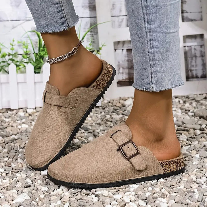 Women's sandals | Classic Slip-ons with Cork Sole | Comfortable Clogs | Beach & Outdoors