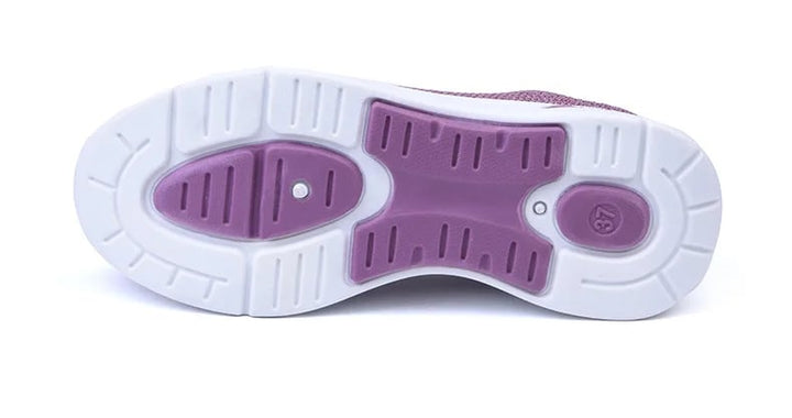 Women's Sneakers | Lightweight & Breathable | Slip-on Design | Woven Platform Sole