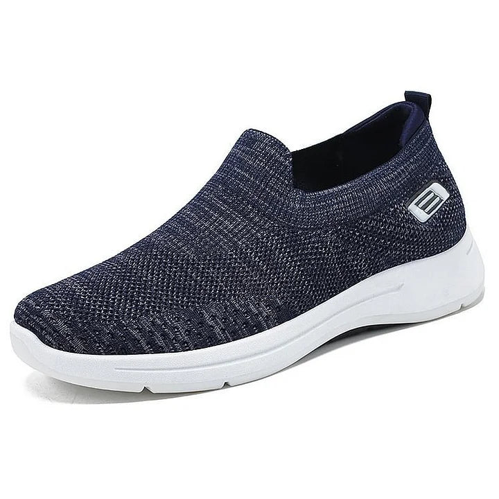 Women's Sneakers | Lightweight & Breathable | Slip-on Design | Woven Platform Sole