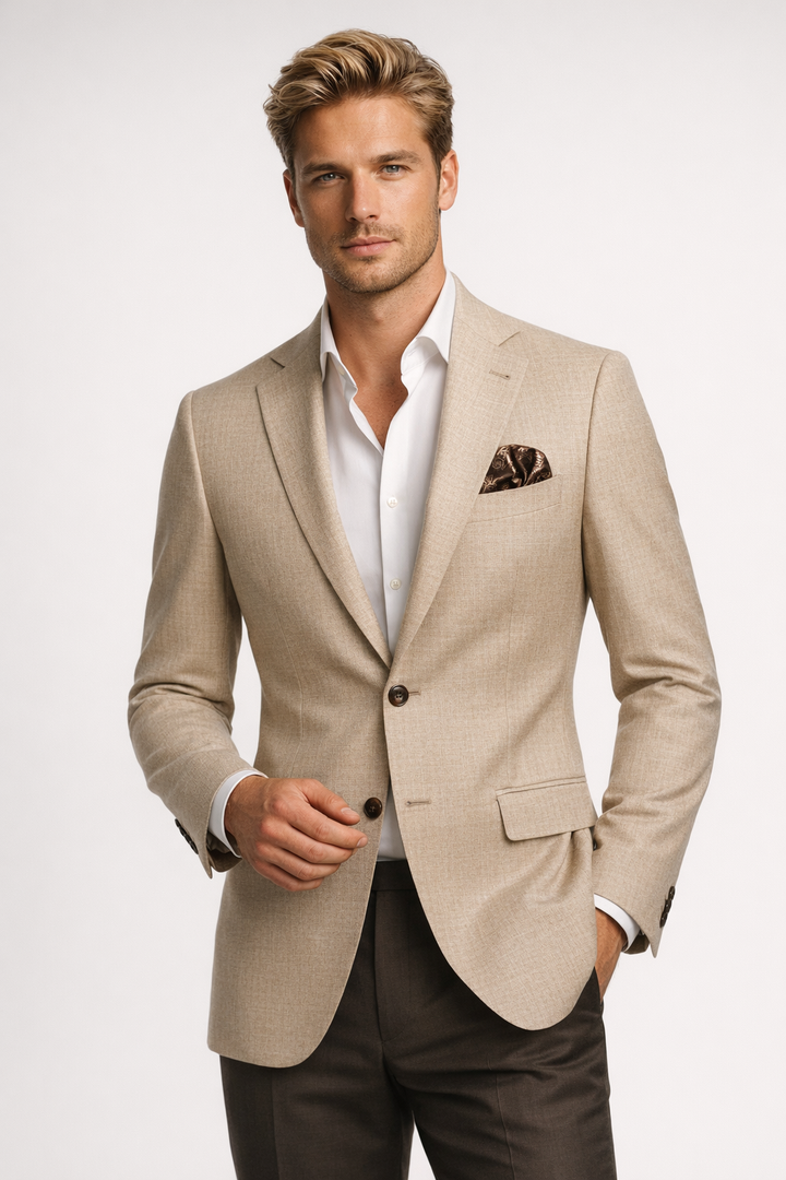 Mens Coats | Elegant Tailored Blazer | Casual Mens Clothing