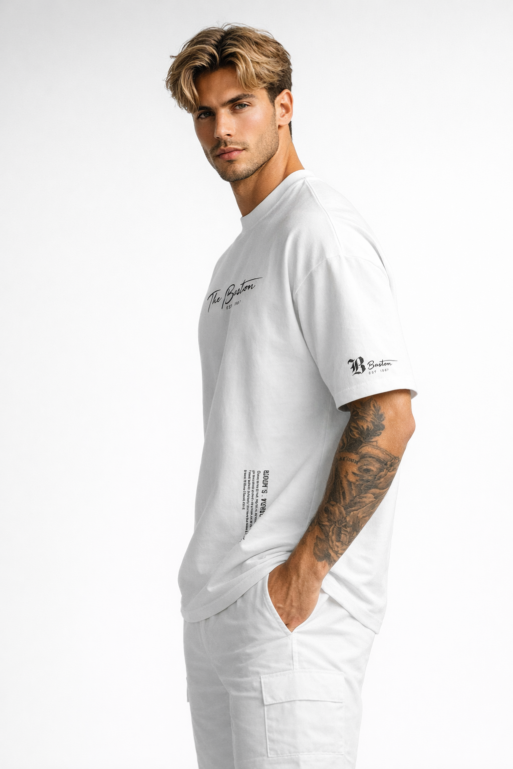 Men's T-Shirt | Trendy Slogan Print | Loose Fit | Summer