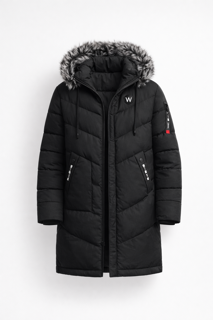 Men’s Winter Jacket | Winter Coat with Hood | Padded Casual Wear