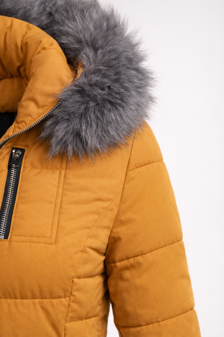 Fluffy Jacket Womens | Clothing Coat | Detachable Fur Hood