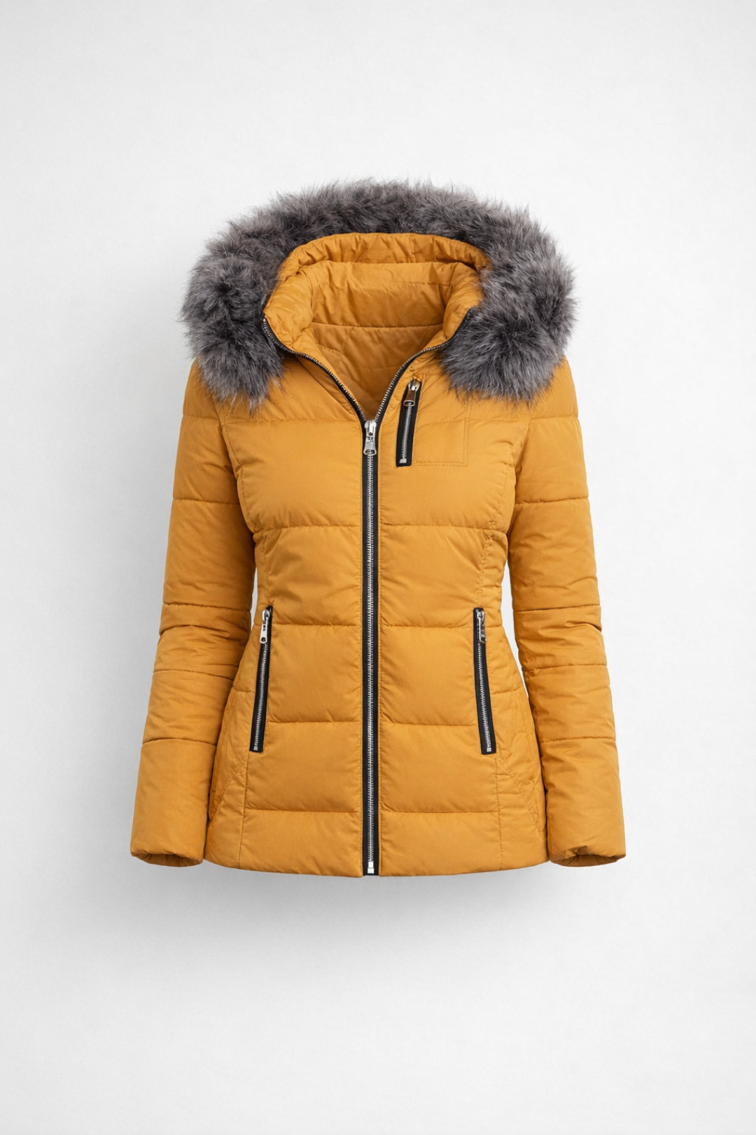 Fluffy Jacket Womens | Clothing Coat | Detachable Fur Hood