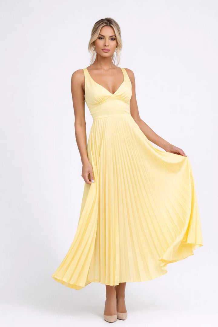 Women’s Dress | Elegant Midi | Sleeveless | Summer