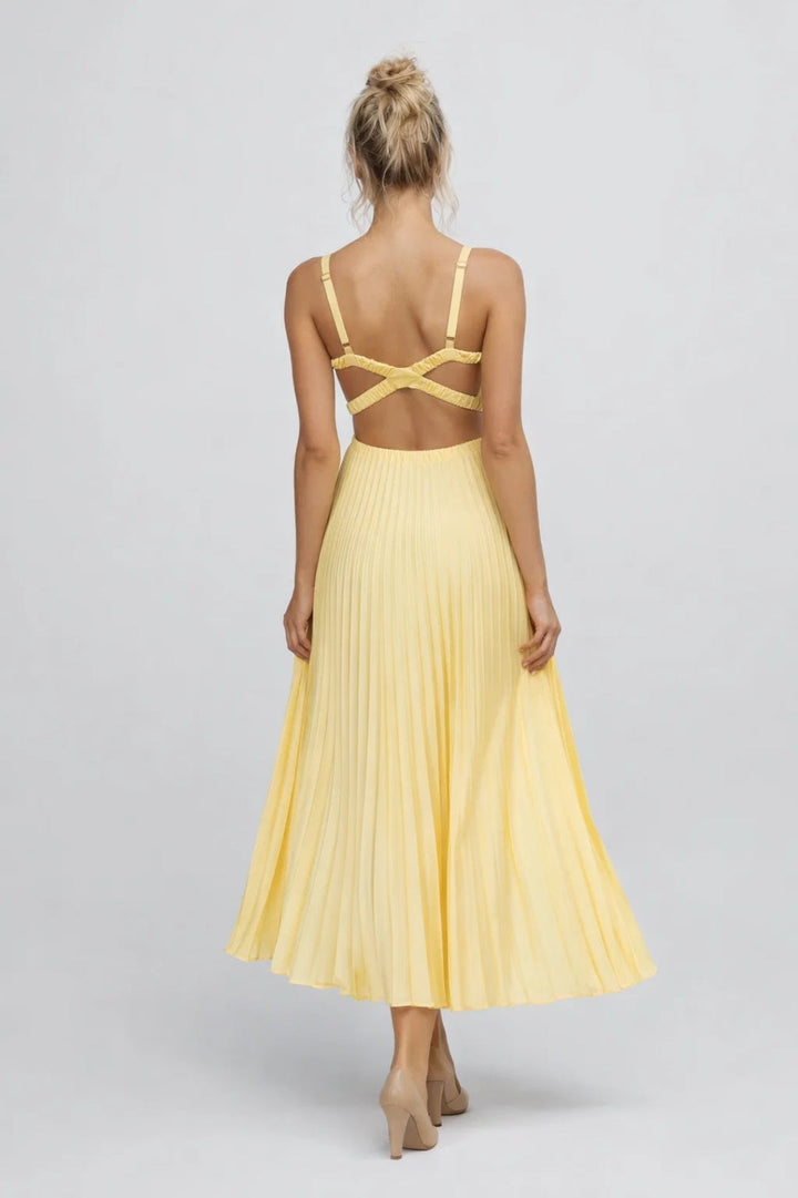 Women’s Dress | Elegant Midi | Sleeveless | Summer