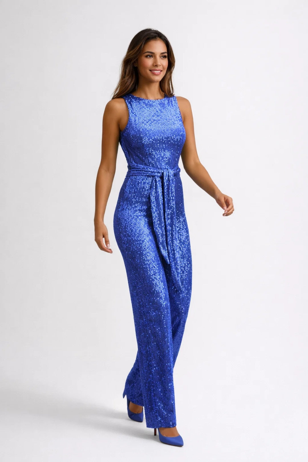 Women’s Jumpsuit | Elegant | Sleeveless | Autumn