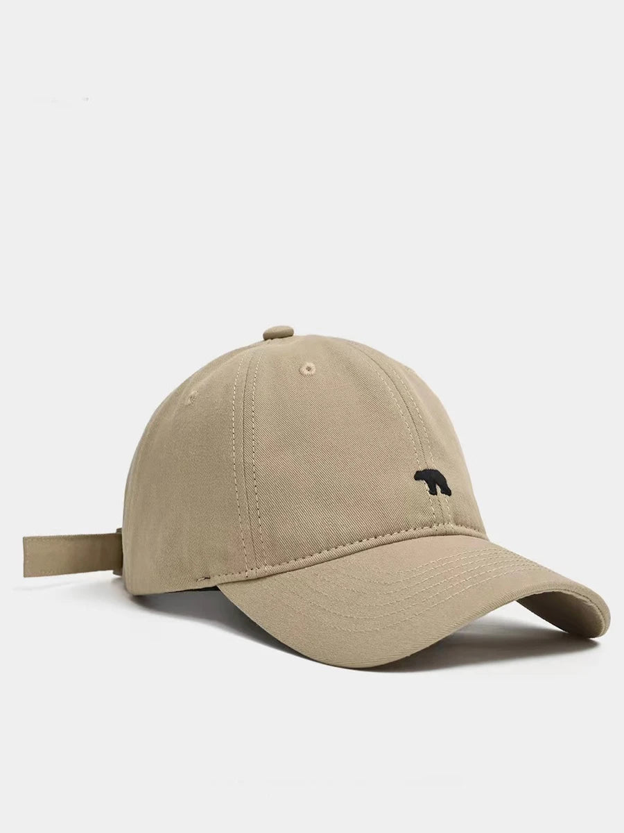 Baseball Cap for Women | Embroidered Polar Bear | Adjustable | Cotton | Stylish & Versatile