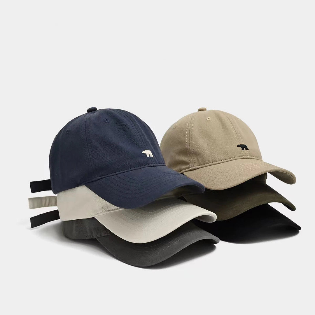 Baseball Cap for Women | Embroidered Polar Bear | Adjustable | Cotton | Stylish & Versatile