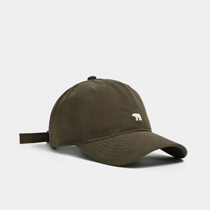 Baseball Cap for Women | Embroidered Polar Bear | Adjustable | Cotton | Stylish & Versatile