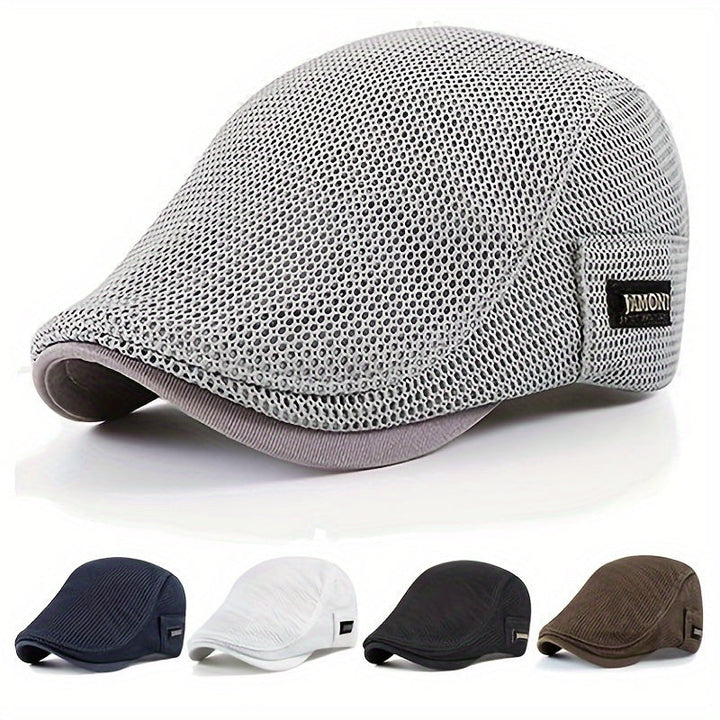 Men's Beret | Retro & Breathable | Classic Summer Design for Casual & Styling